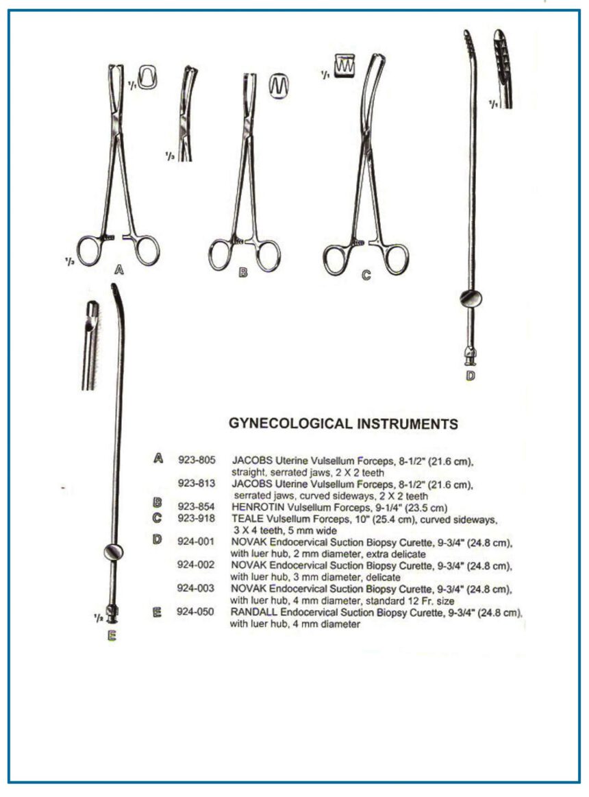 Jacobs Uterine Vulsellum Forceps Hamsan Surgical Worldwide Shipping