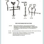 BALFOUR SELF RETAINING RETRACTORS