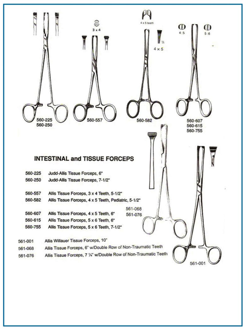 Allis Tissue Forceps | Hamsan Surgical , Worldwide Shipping