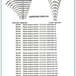 Regular Surgeons Needles | Cutting Edge & Tapered Point