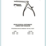 SCHLESINGER CERVICAL RONGEURS