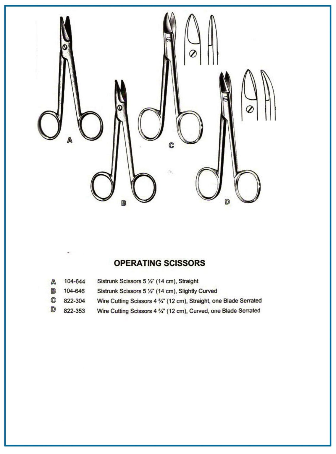 Sistrunk Wire Cutting Scissors | Hamsan Surgical , Worldwide Shipping