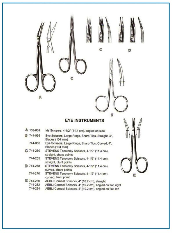 Stevens Tenotomy Scissors | Iris Scissors | Eye Scissors