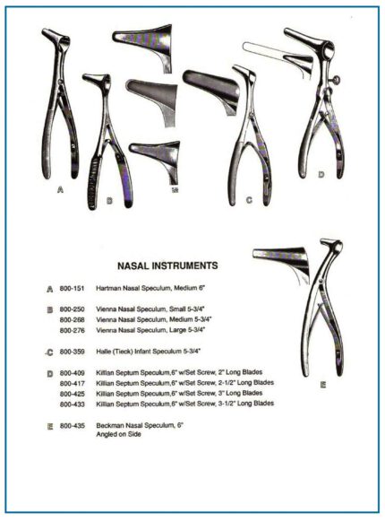 Hartman Vienna Nasal Speculum | Vienna Nasal Speculum