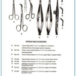 Foman Saber-Back, Wescott Stitch, DeWecker Iris Scissors