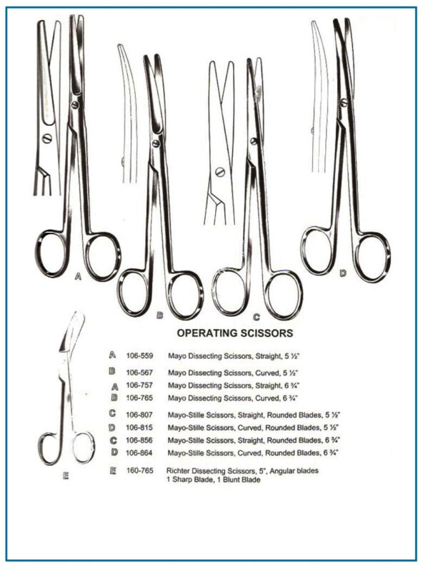 Mayo Dissecting Mayo-Stille Scissors