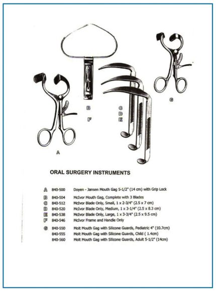 Doyen Jansen Mouth Gag | Molt Mouth Gag
