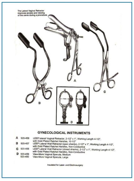 Vaginal Specula , LEEP Lateral Vaginal Retractor