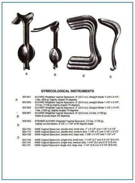 Weighted & Sims Vaginal Speculum