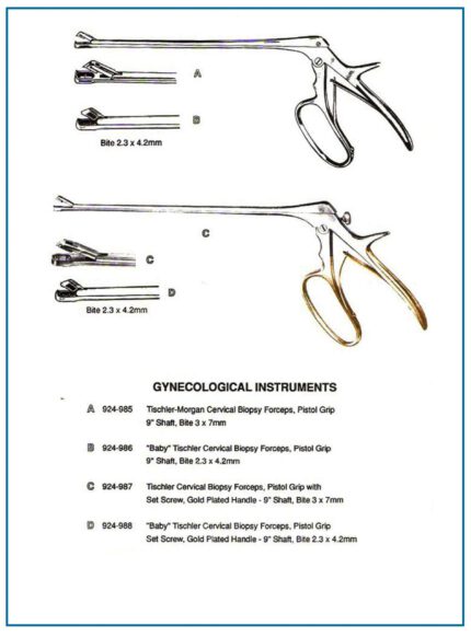 Tischler Morgan Cervical Biopsy Forceps