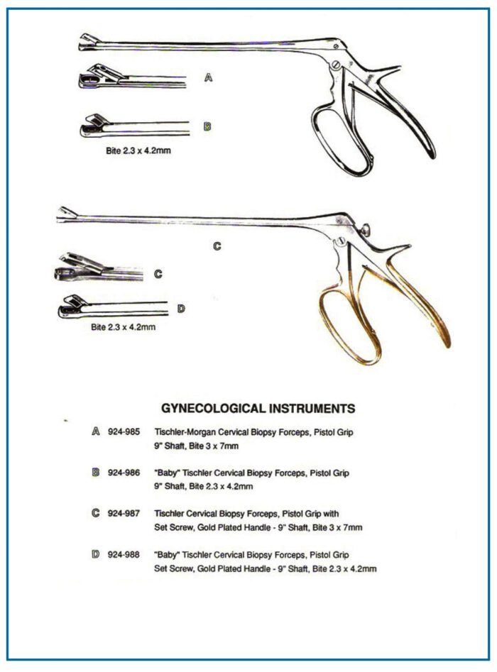 Tischler Morgan Cervical Biopsy 