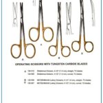 Strabismus & Metzenbaum Scissors with TC