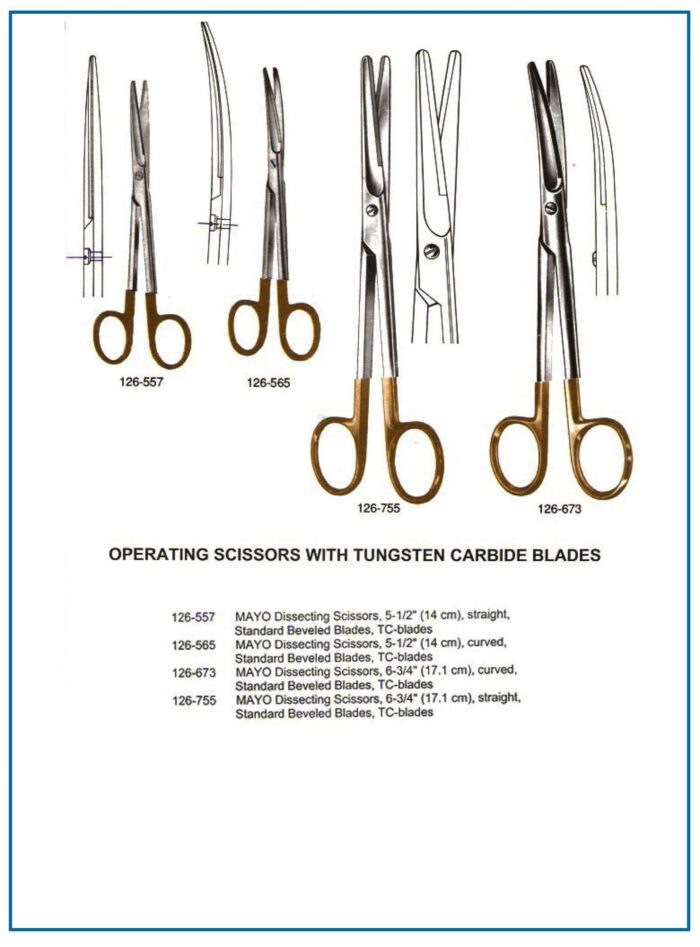 Mayo Dissecting Scissors | Hamsan Surgical Instruments , Worldwide Shipping