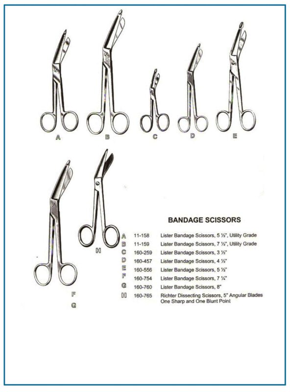 Lister Bandage Scissors