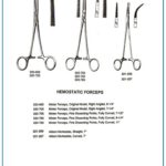 Adson Hemostats Mixter Forceps