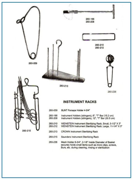 WEINSTEIN Mesh Holder INSTRUMENT RACKS