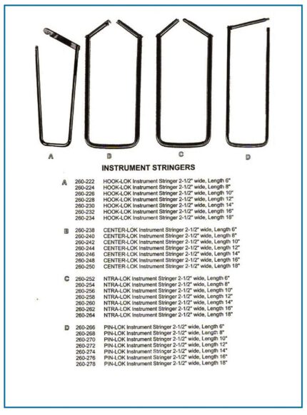 NTRA CENTER HOOK LOK Instrument Stringer 