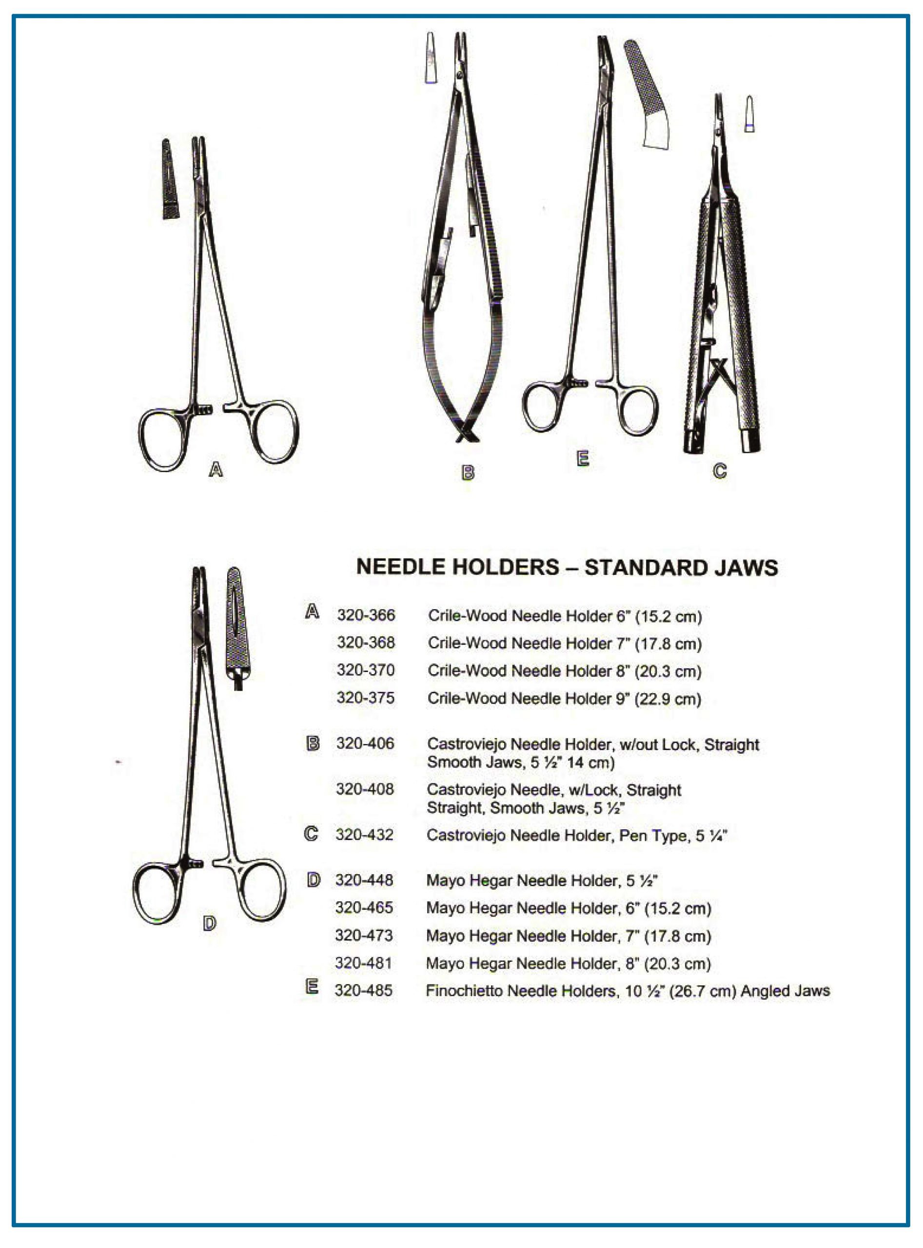 OLSEN-HEGAR, needle holder w. scrs., 16cm By G.N Dental Instruments