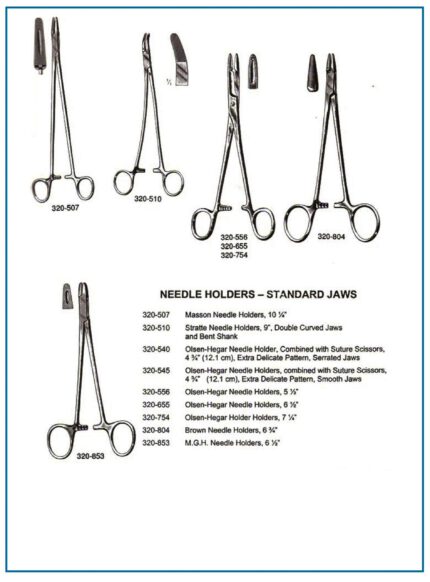 Needle Holder Masson Stratte Olsen Hegar