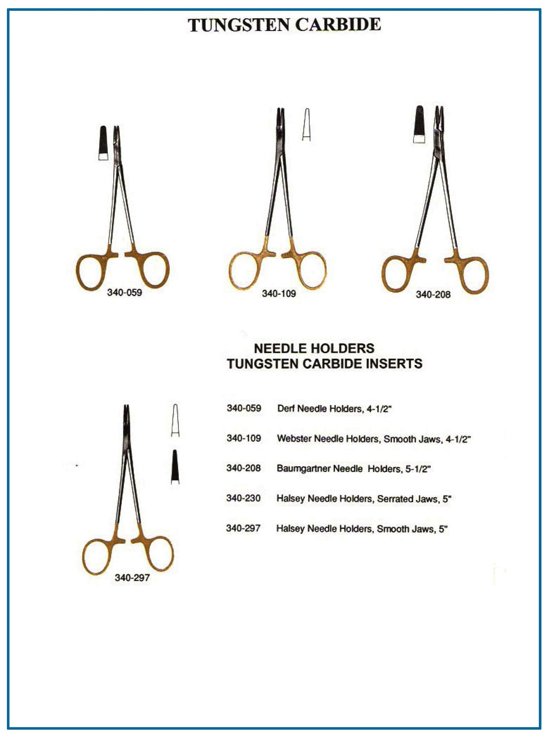 Baumgartner Needle Holders