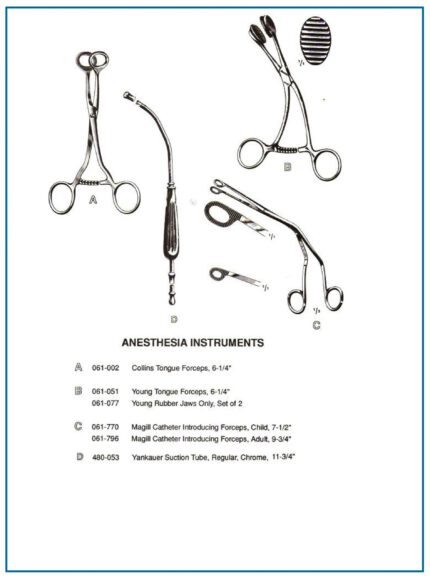 Collins Young Magill Forceps