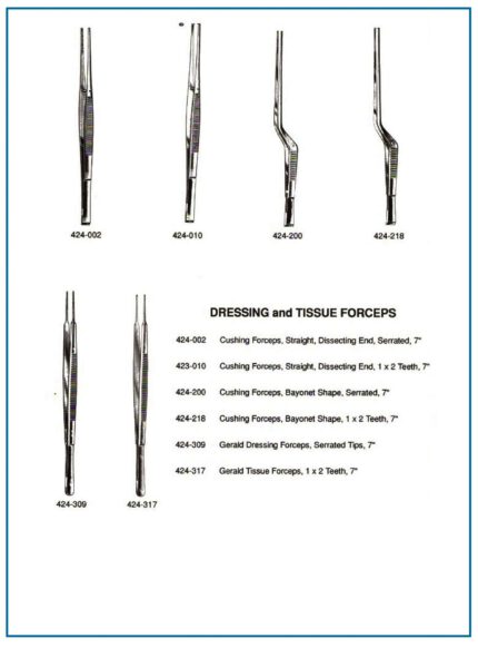 Cushing Forceps & Gerald Forceps