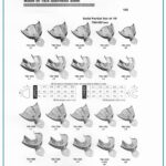 Solid Partial Set and Perforated Partial Set Dental Impression Trays