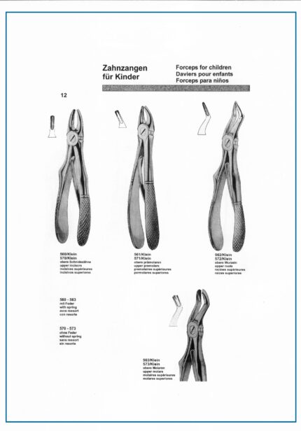Child Upper Extraction Forceps