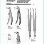 Child Lower Molar Extraction Forceps