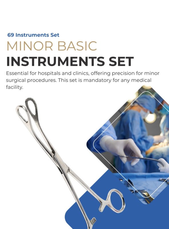 Minor basic instrument set – 69 pcs