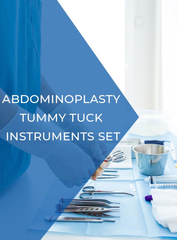 Abdominoplasty Tummy Tuck Instruments Set
