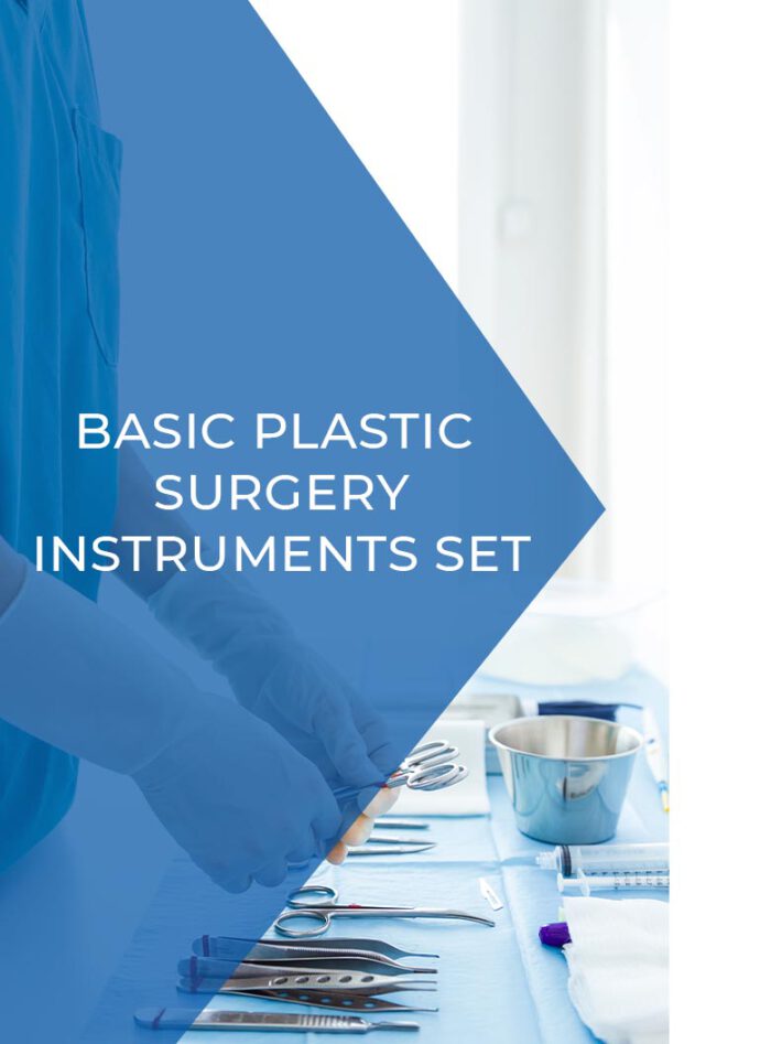 Basic Plastic Surgery Instruments Set