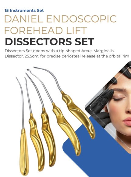 Daniel Endoscopic Forehead Lift Dissectors Set