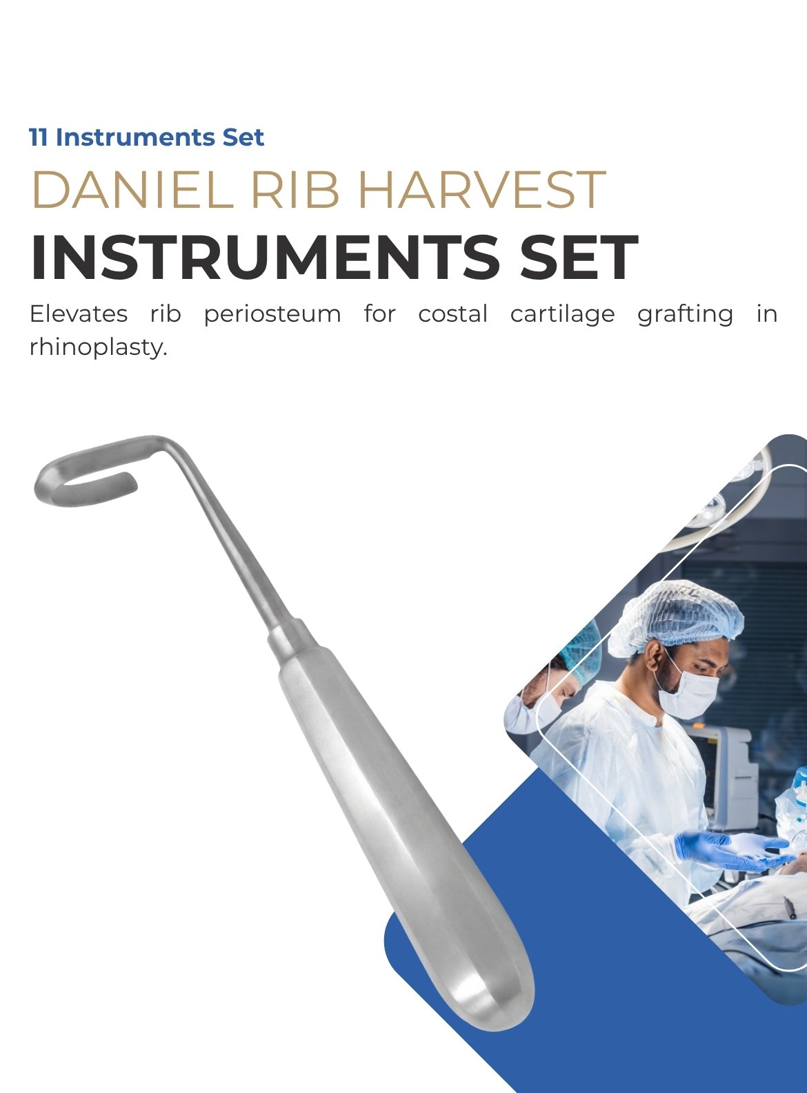 Daniel Rib Harvest Instruments set Daniel Rib Harvest Instruments set