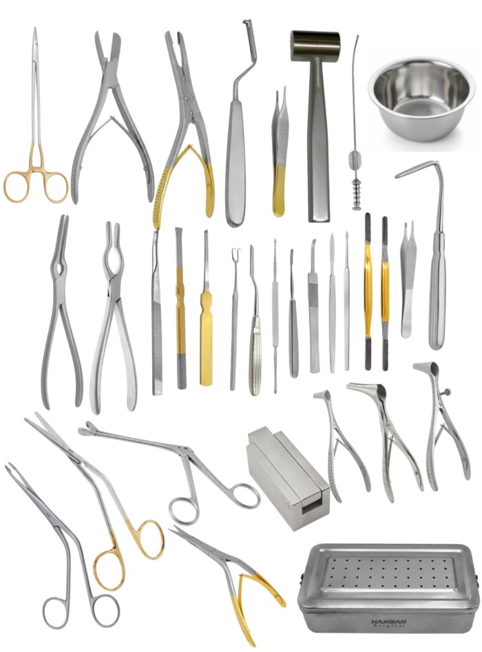 Rhinoplasty Instruments Set of 71 Pcs