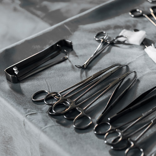 Gynecology instruments set