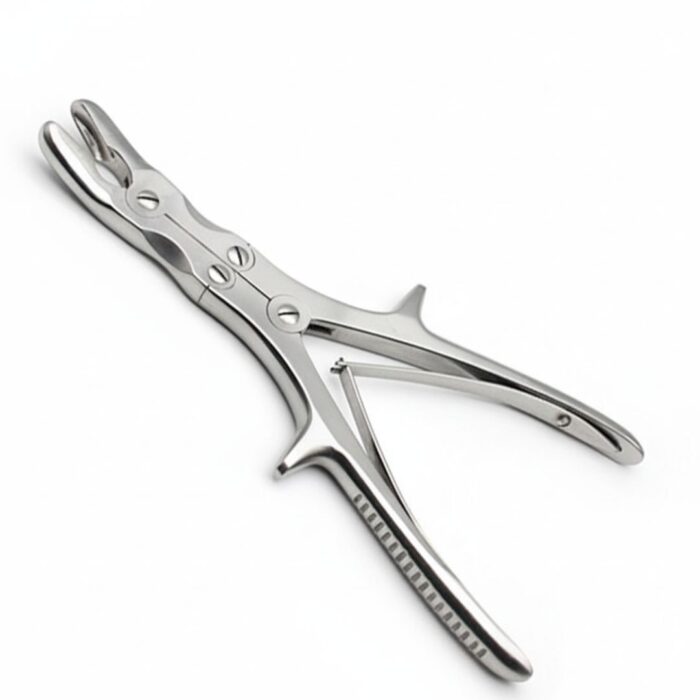 Stille Luer Rongeur 8 12 Curved 10mm Double Action