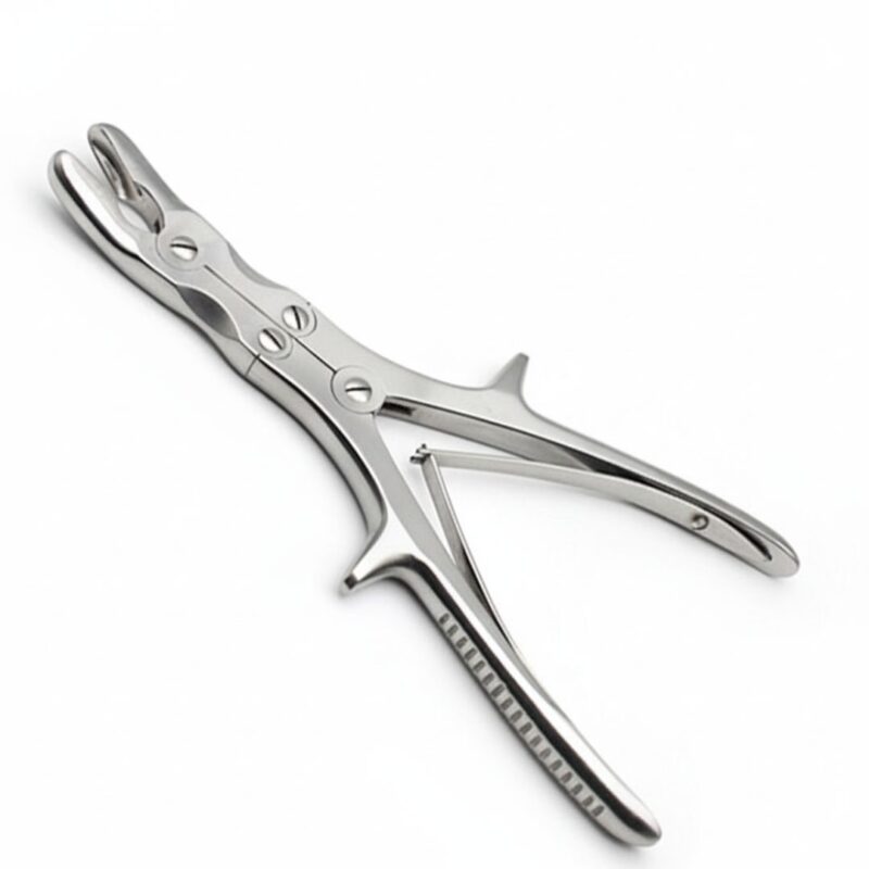 Stille Luer Rongeur 8 12 Curved 10mm Double Action