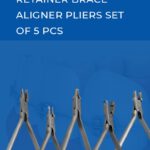 Retainer Brace Aligner Pliers Set of 5 Pcs