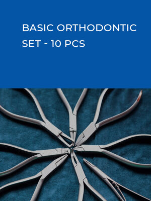 basic Orthodontic Pliers 10 PCS Set