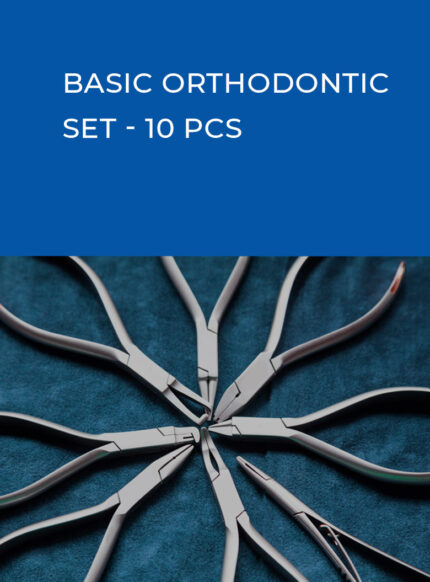 basic Orthodontic Pliers 10 PCS Set