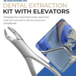 Dental Extraction & Elevators Surgery Kit 34 Pcs