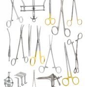 Gynecological Surgical Set 158 Instruments