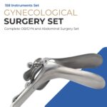 Gynecological Surgical Set 158 Instruments