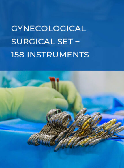 Gynecological Surgical Set – 158 Instruments