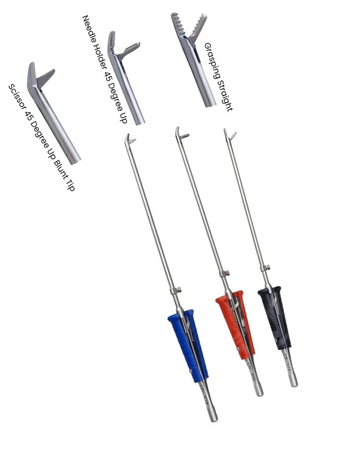 alve Cardiac Surgery Instrument Set – Scissor, Grasper & Needle Holder