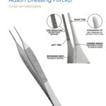 Adson Dressing Forcep 12cm and 15cm, 20-Pack