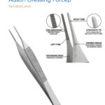 Adson Dressing Forceps