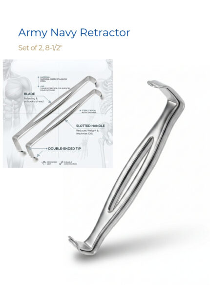 Army Navy Retractor Set of 2