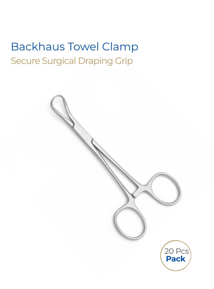 Backhaus Towel Clamp